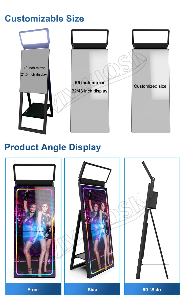 Mirror Photo Booth Picture Mirror Booth Magic Mirror Photo Booth With