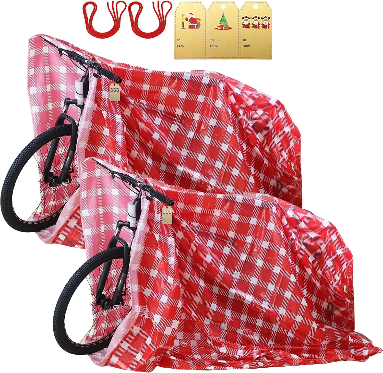 Christmas Gift Bike Gift Bags Walmart 80x60 Jumbo Christmas