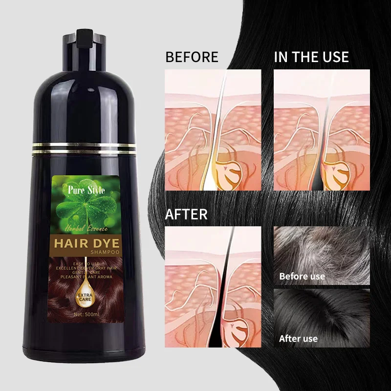 Purestyle 3 In 1 Ammonia Free Oem A Wash Natural Permanent Color Dye In ...