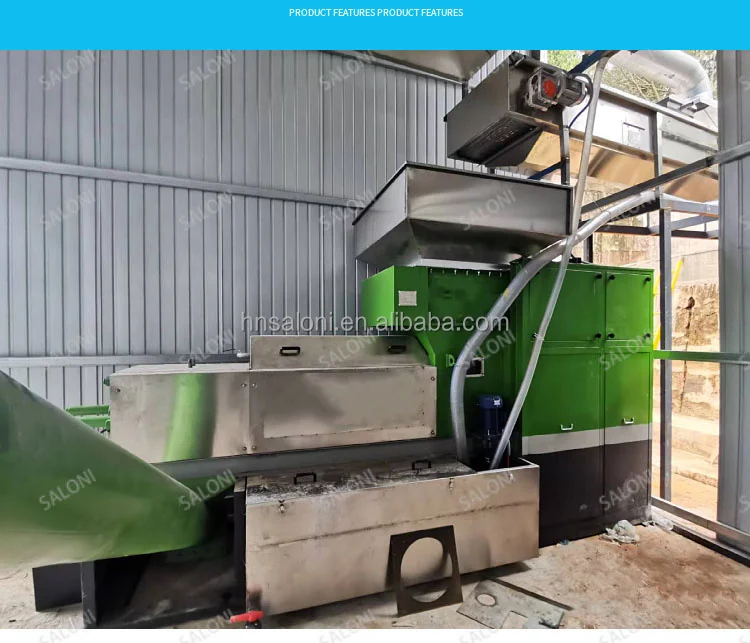 food waste dryer/food waste composting machine dehydrate /organic waste include crusher