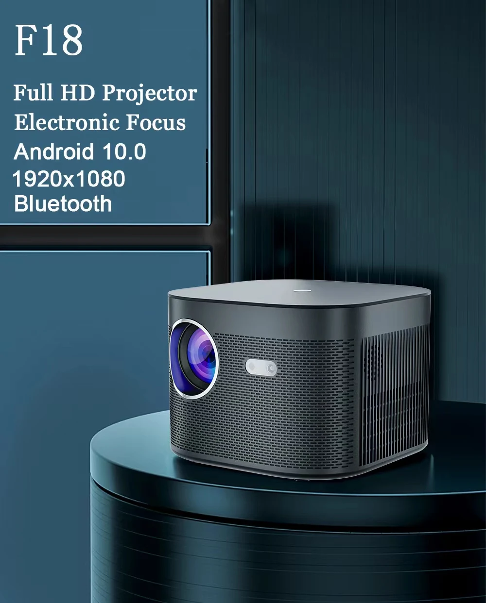 430 Lumens Superlieur F18 Smart 3d Beam 1080p Video Hd Wifi Home ...