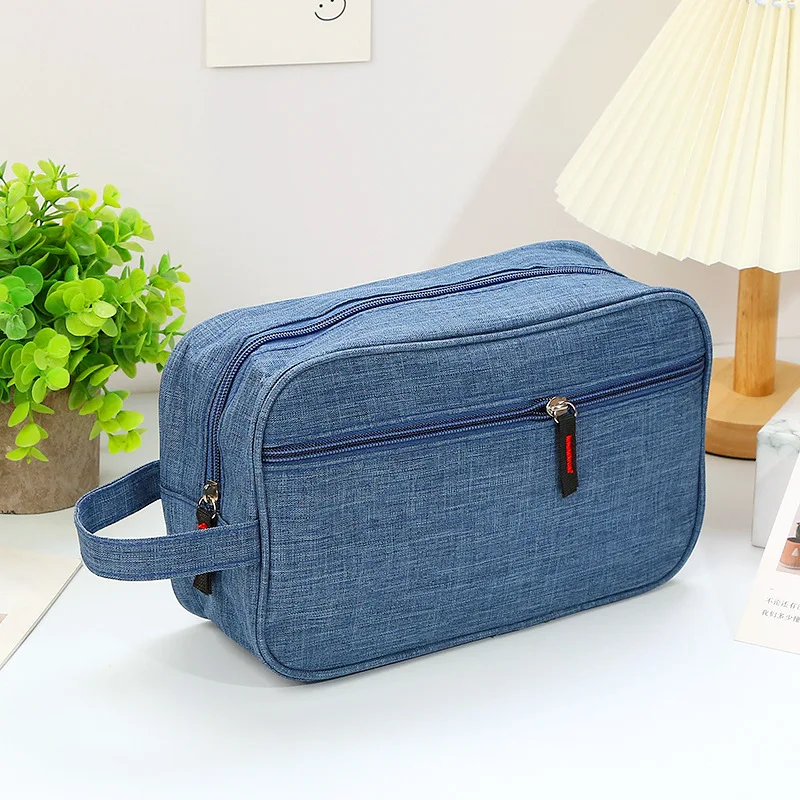 Wholesale Wholesale Waterproof Polyester makeup bag cosmetic professional Dopp  Kit Custom Best toiletry bag men hanging for travel From m.