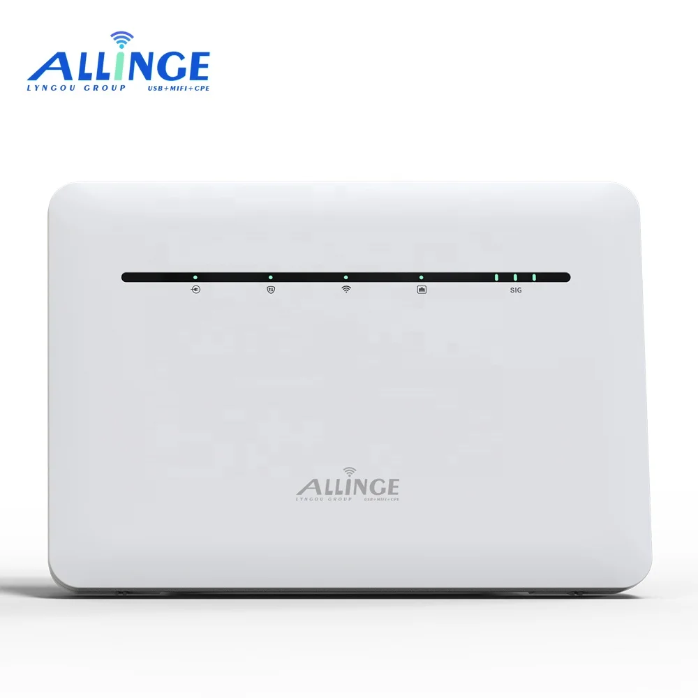 ALLINGE SDS1571 4G Modem Mobile Router With Sim Card Slot 4G Lte Wifi Router B535 Support 4000mAh Battery