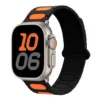 Negro con naranja (solo correa de reloj)