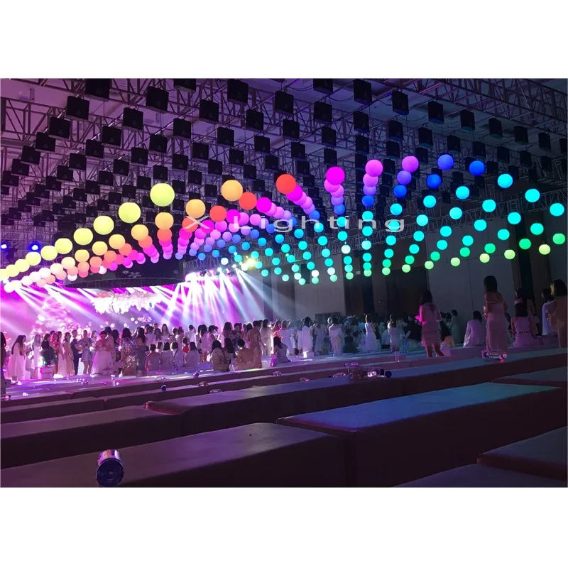 DMX 512 Control Ball LED Kinetic Stage Lights for Bar Decoration Ball Led Kinetic Ball Lights