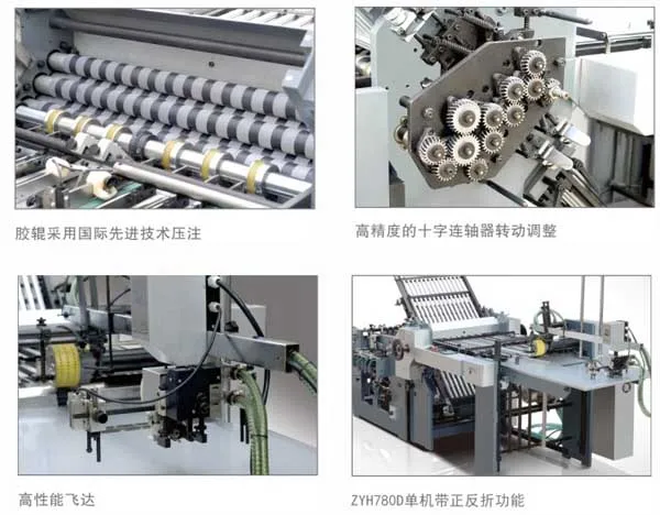 Fully Automatic A1 A2 Combined Paper Folding Machine Price