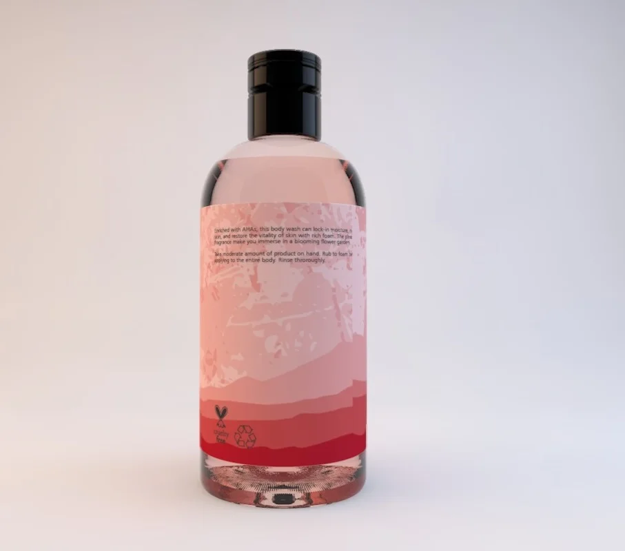 Приятный аромат, стойкий на 48 часов, гель для тела из граната и винограда, OEM по низкой цене