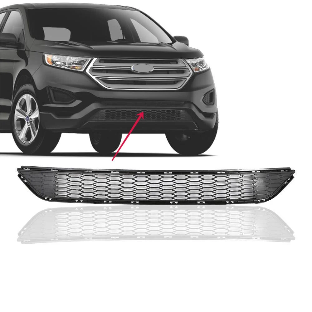 car accessories auto Front Bumper Matte Black Lower Grille 2015-2018 Ford Edge Titanium