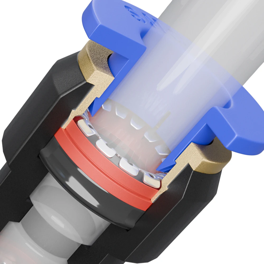 For SNS SPE Series Quick Fitting 3-Way Equal Union Tee Type T Plastic Pneumatic Connector Push to Connect Air Tube Pneumatic