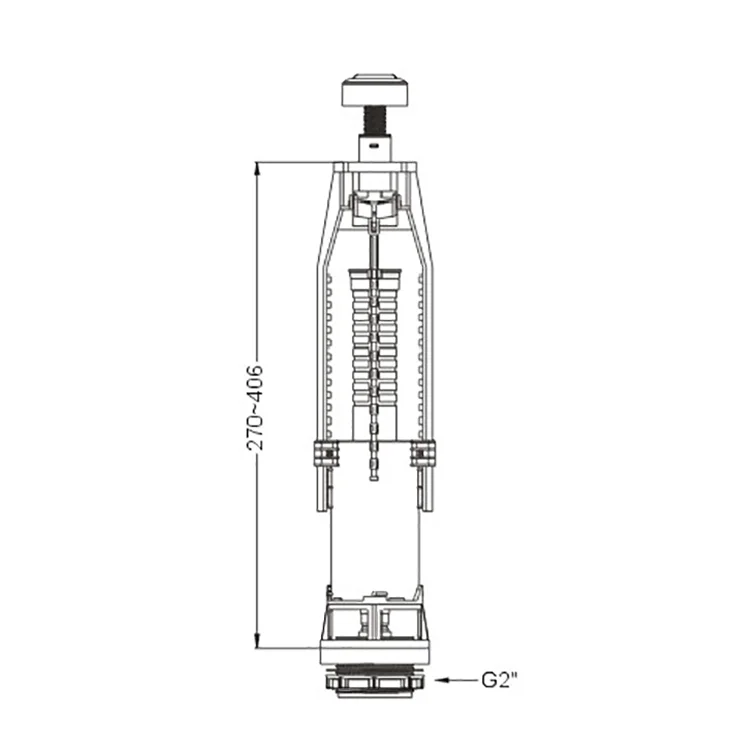 Water Tank Valve Toilet Water Tank Flush Valve Easy To Install Toilet