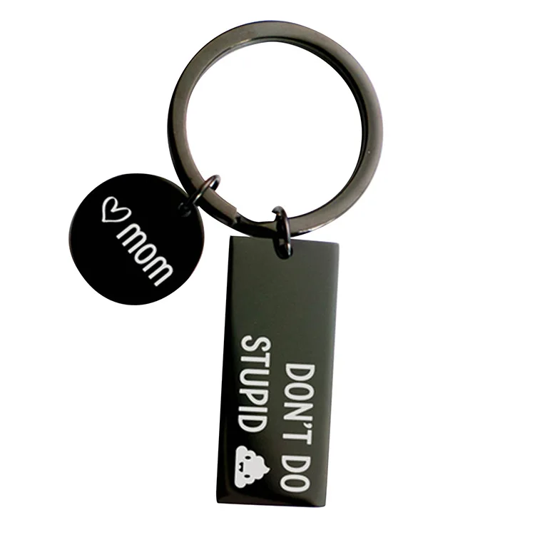 Don't Do Stupid Shit Keychain - Choice of Wristlet – Junque 2 Jewels