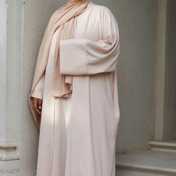 Luxury Caftan Marocain Femme Evening 2 Piece Abaya Set Jalabiya Woman Blue Stripe Sequins Belted Robe Africano Mujer