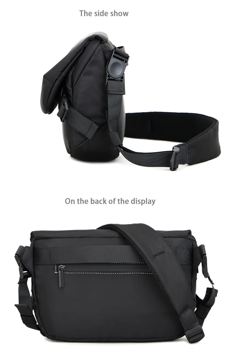Wholesale Factory Men Fashion Lightweight Waterproof Sport Shoulder Bag