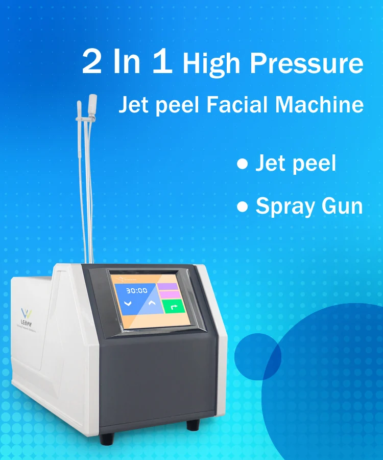 2022 Newest Professional Touch Screen Pure Oxygen Jet Peel Sprayer Facial Massage Beauty Equipment for Salon