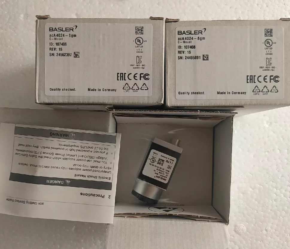 Gige Camera with Sony ICX424 CCD Sensor - Basler Aca640-90gc