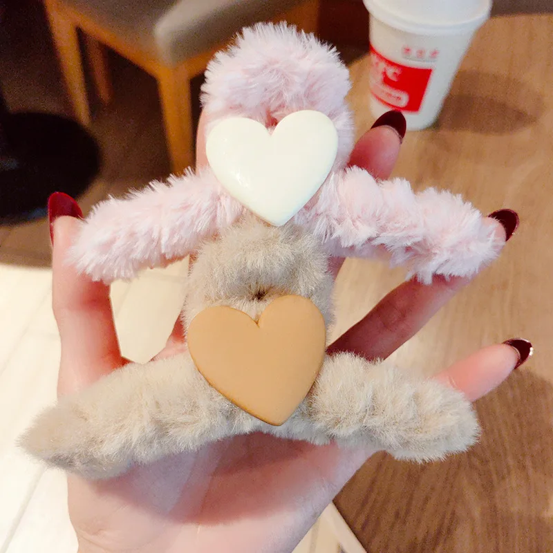 Оптовая продажа от производителя плюшевые заколки для волос большие размеры в виде акулы