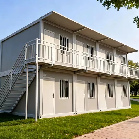 Mobile Portable 20ft Prefabricated Modular Glass Container Module House Casas Prefrafricadas