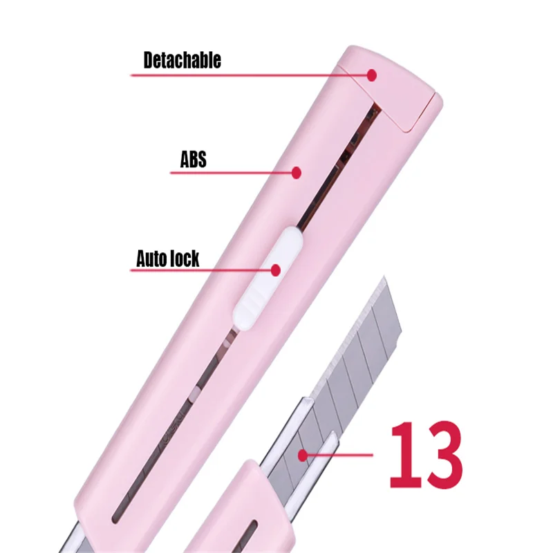 Deli 2038 Art Utility Knife Pen Knife Express Box Knife Paper Cutter C –  AOOKMIYA