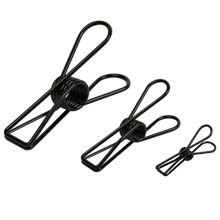 Hot Selling Multi-Purpose Wire Metal Spring Clips for Hanging