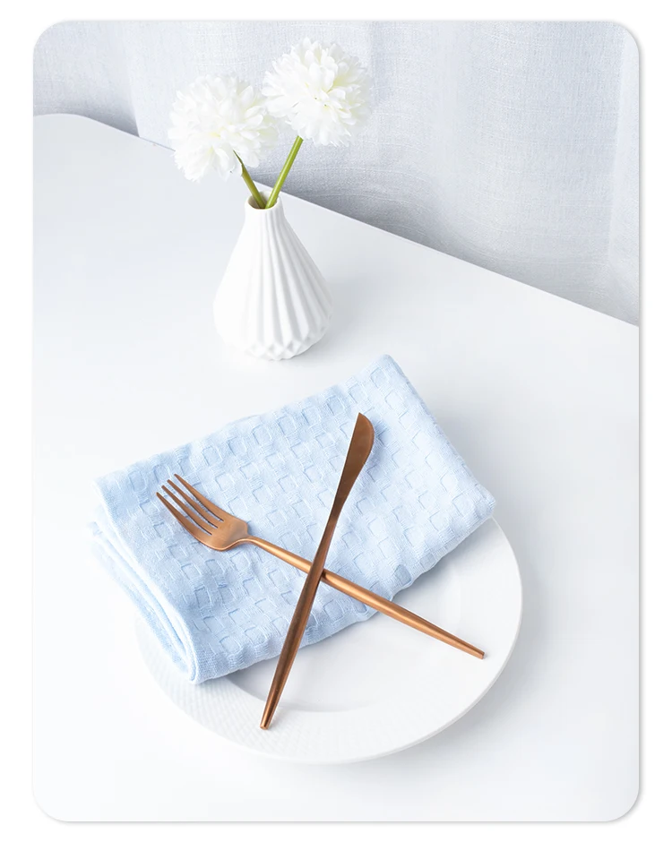 Wholesale Factory Custom Printed 100 Organic Cotton Tea Towel Dish