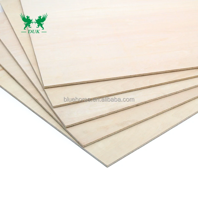 Basswood Sheet 3/6mm Plywood Wood Sheet For Laser Cutting