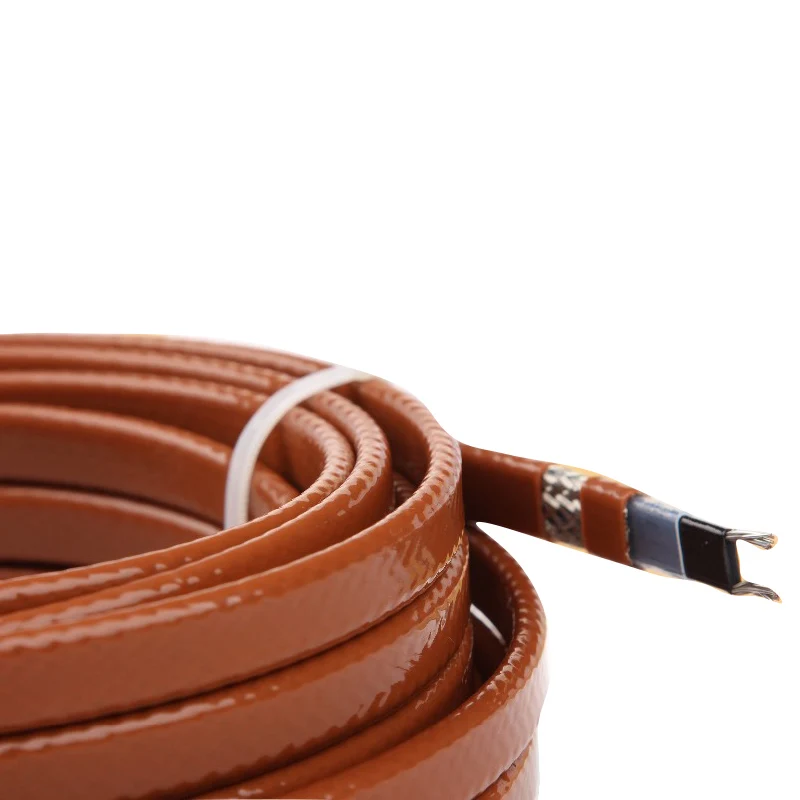 Moderate Temperature Pipeline Heat Tracing Cable Industrial Self Regulating Heating Cable