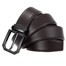 Factory Promotional Casual Fashion Genuine Leather Belt Custom Logo Men's Pants 100% Cowhide Leather Belts For Men