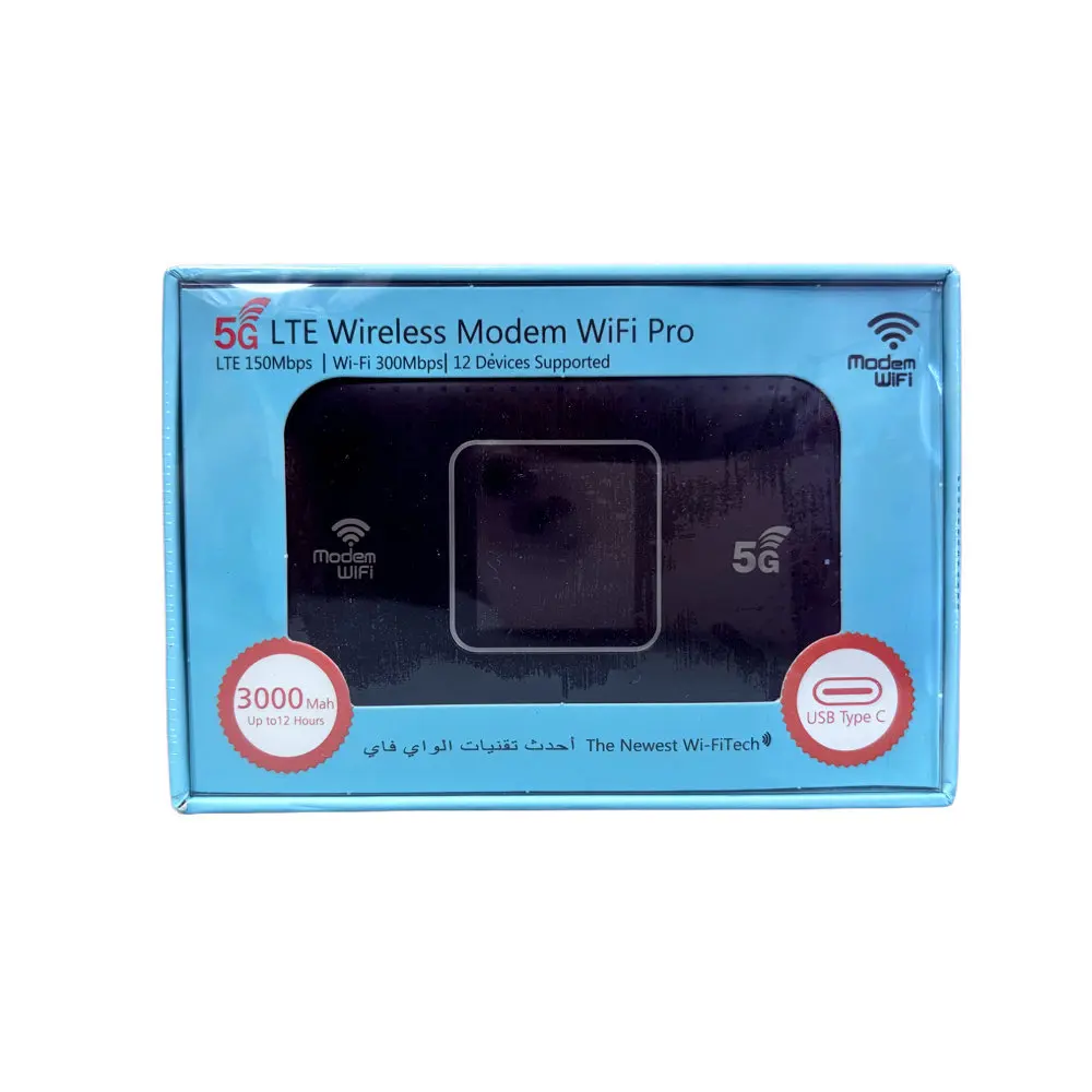 VONJUN E5578 4G Router ASR Pocket WiFi SIM Card Type-C LTE