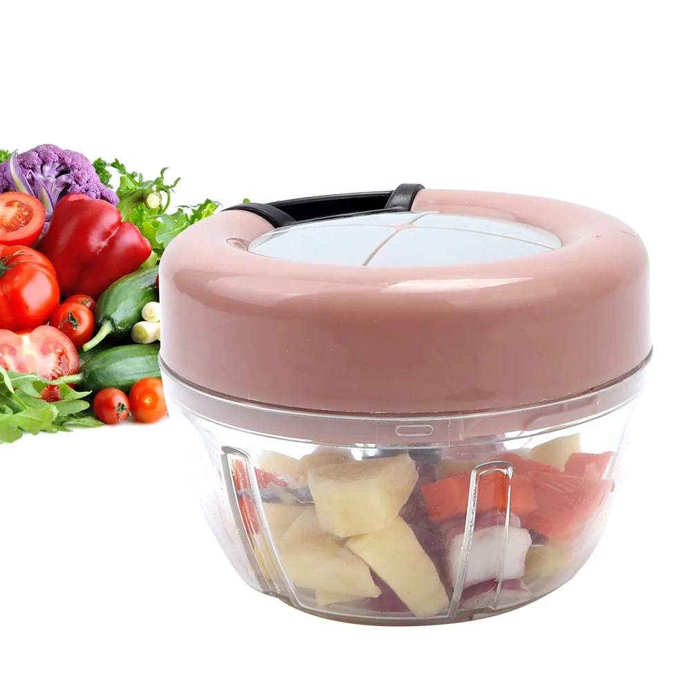 b97-0014厨房配件蔬菜水果洋葱手持拉绳绞碎机搅拌机搅拌机手动食品绞