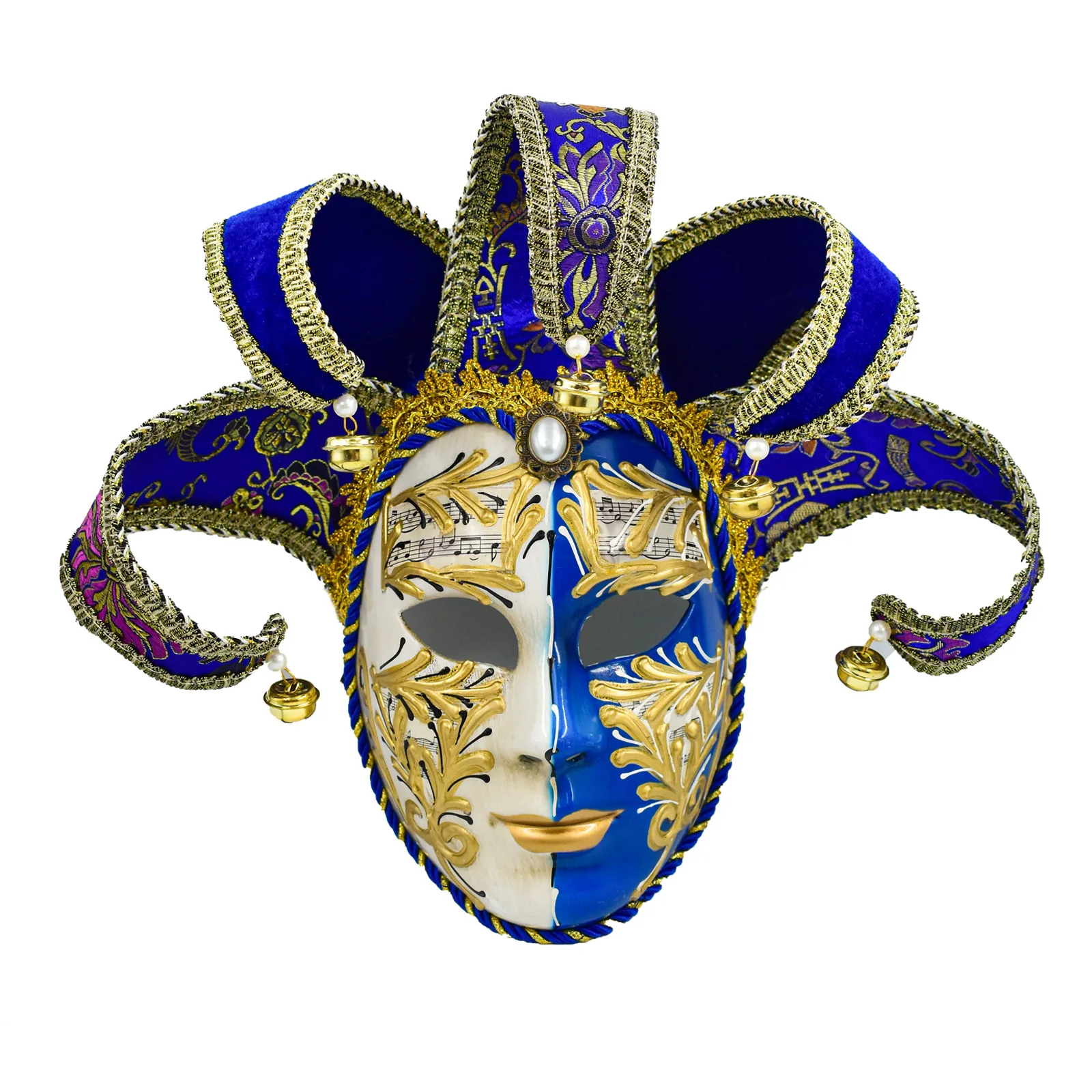 High-end Venetian Masque Mask Embossed Retro Party Props Masquerade Theatre Mask