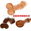 Formes personnalisées en couleur bois naturel