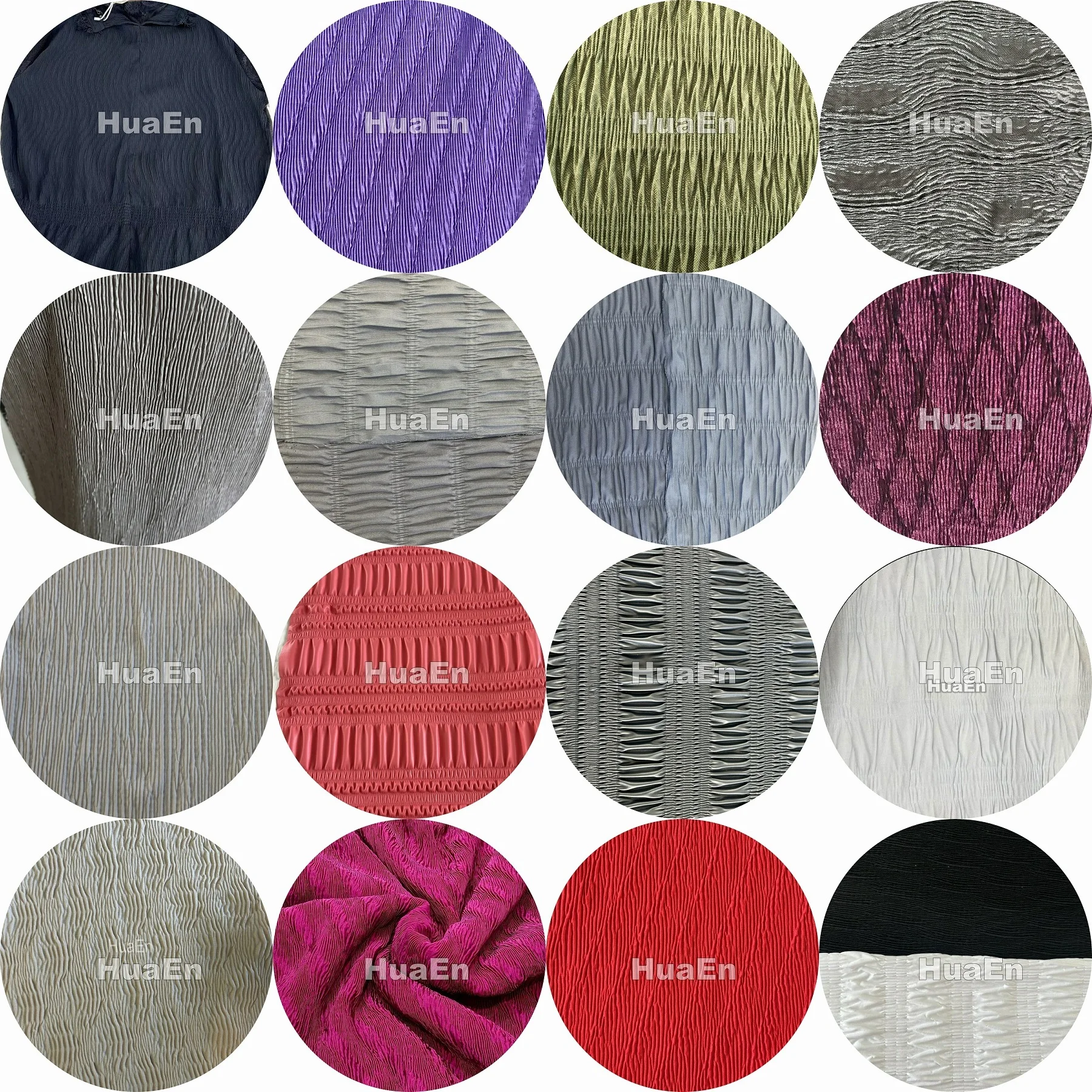 China Manufacturer HuaEn Fabric Textile Skirt Dress Shirt Scarf Shawl Curtain Ruffle Making Machine Pleating