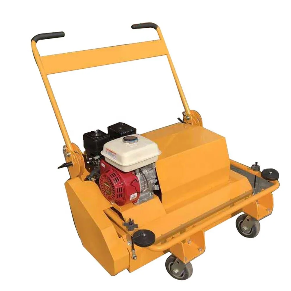 C9 Walk Behind Turf Brush Machine Gas Powered Artificial Grass Sweeper