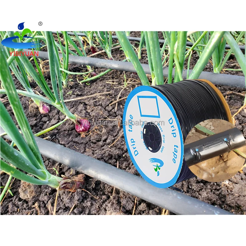 2 Hectares Sistema De Riego Double Line Drip Irrigation Tape 0.2Mm Thick 16mm