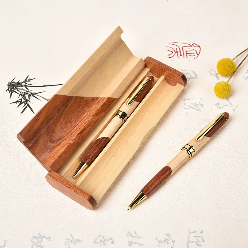 Cheap Price High Quality Eco Friendly Biodegradable Bamboo Pen Ballpoint Black Pens Natural 5727