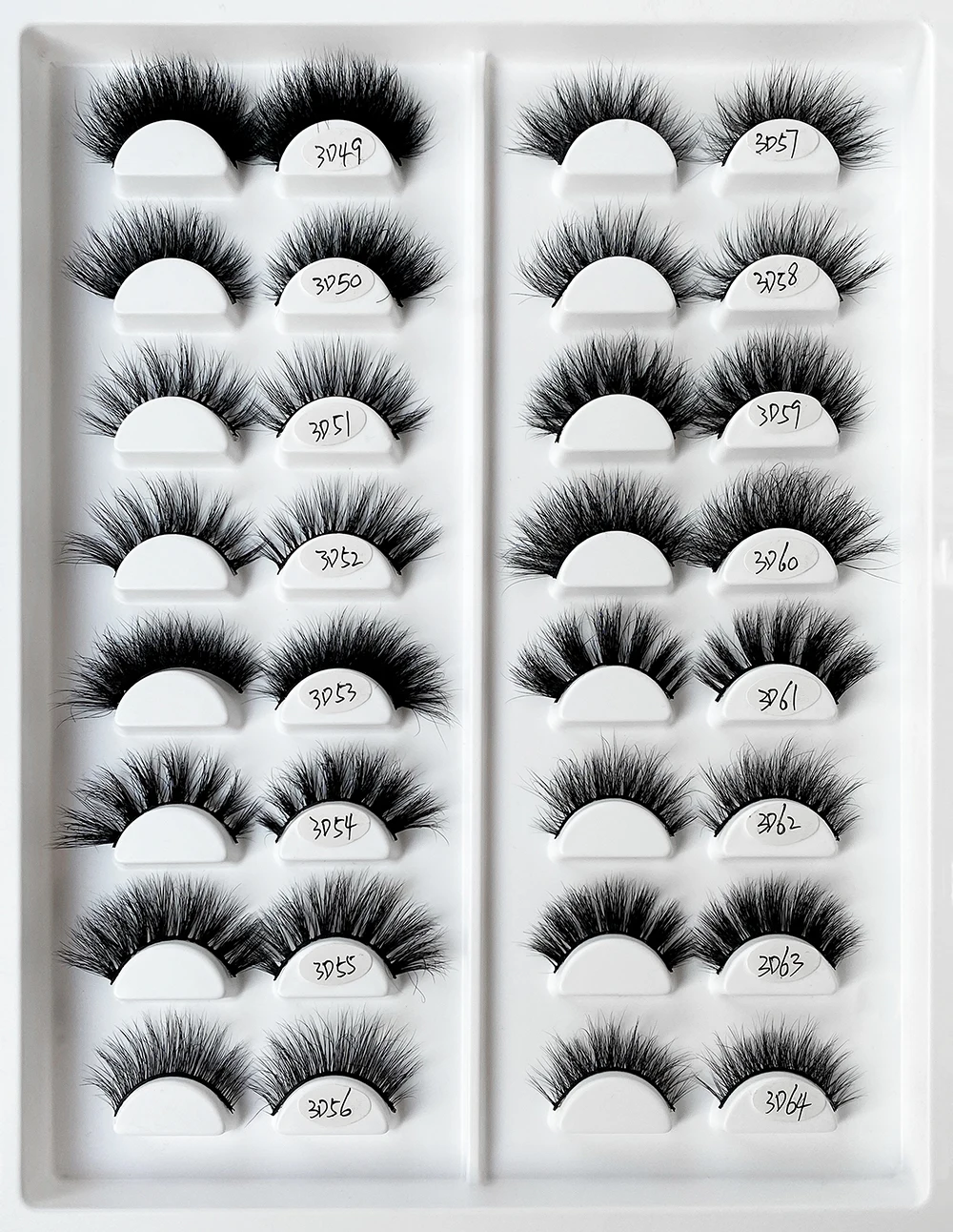 3d 25mm Mink Eyelash Bulk Lasheswholesale Vendor 5d Mink Lash Strips