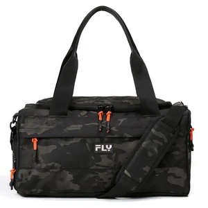 Customized Logo Waterproof Weekend Unisex Lightweight Workout Sports Fitness Women Men Travel Duffel Bag With Shoe Compartment