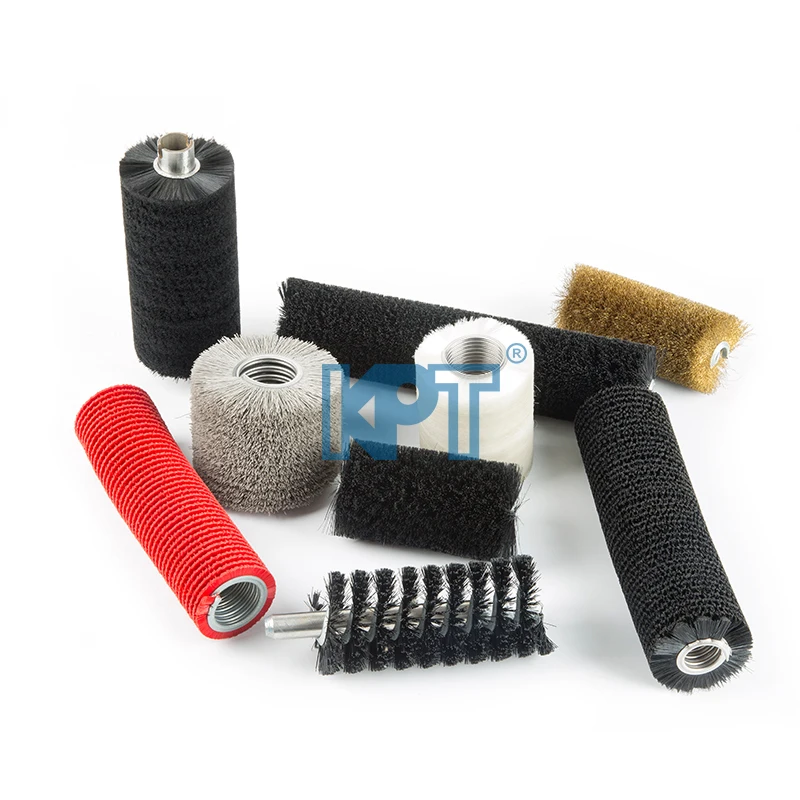 Computer System Control Full Automatic Outside Disk Spiral Brushes Producing Machine