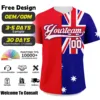 #5 - Australia - Red & Blue