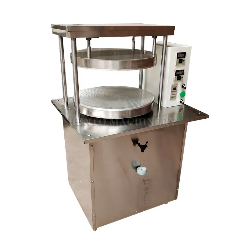 Automatic Pastry Making Machine / Thin Bread Making Machine Roast Duck Cake / Hydraulic Press Flour Tortillas