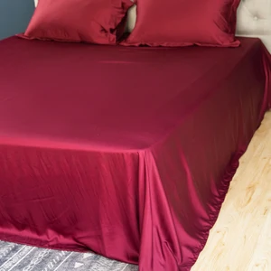 High Quality Wholesale Luxury Soft and Silky Natural Cooling Bamboo Bed Sheets Bamboo Sheets Bedding Set