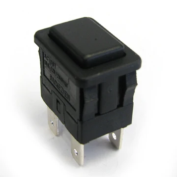 Baokezhen SC7097 square Push Button Switch 16a 250v T125 Push Button on off with Lock and Light