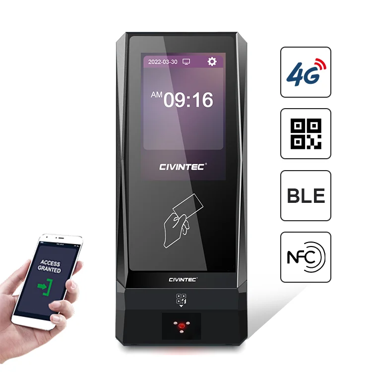 CIVINTEC CT9 WiFi 7inch Android Tablet Http Server Rfid Reader Poe BLE Smart Touch Keypad With App Gate Access Control