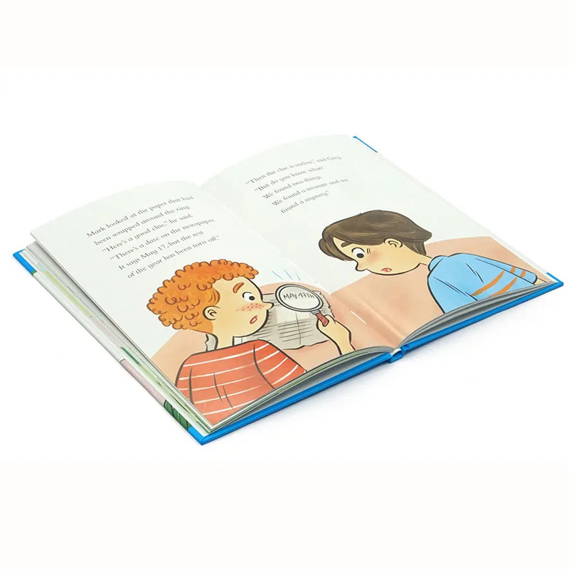 Custom Comic Cartoon Fiction Story Book Offset Printing Kids School Education Children Hardcover Book factory