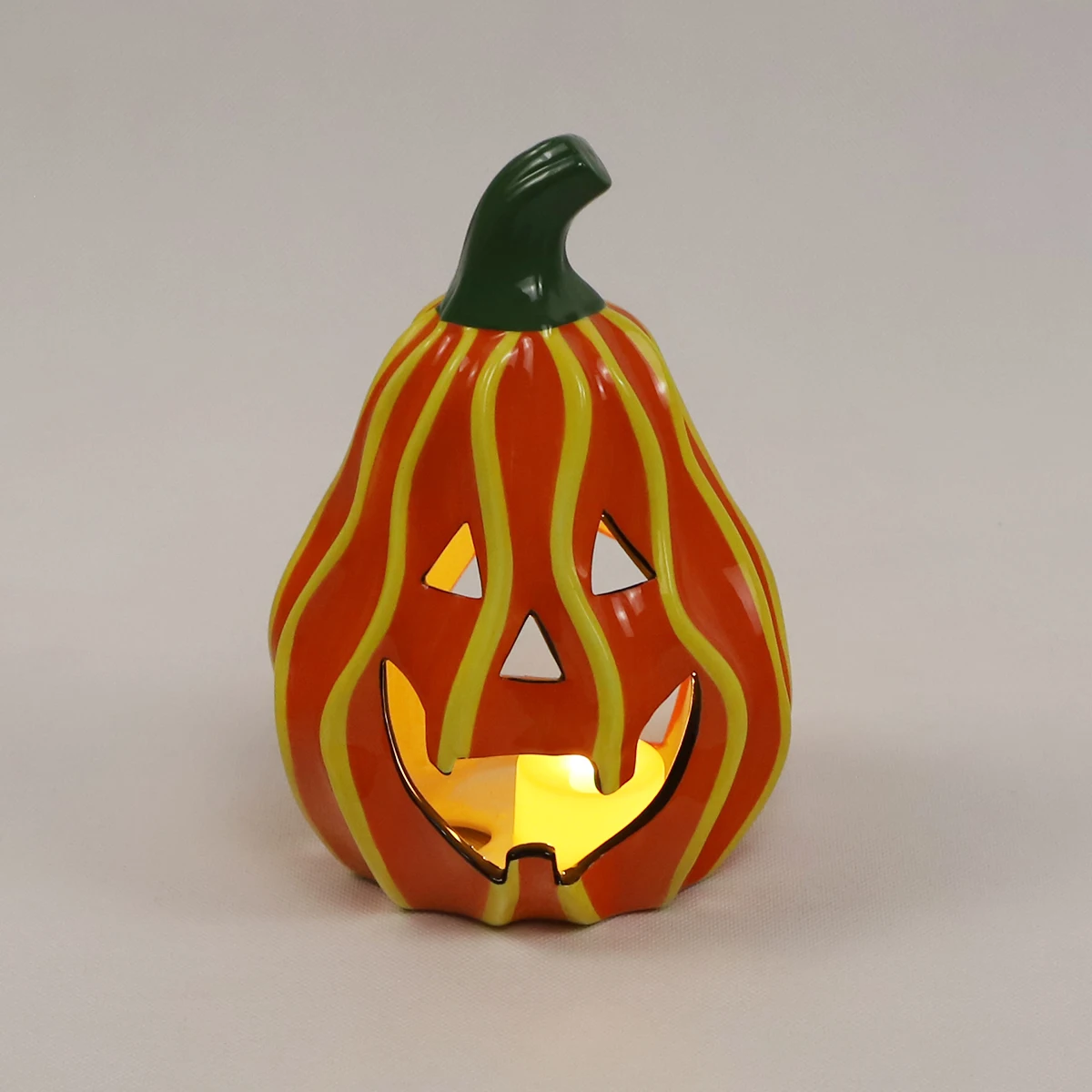 Halloween decoration custom diy paint pumpkin lamp ornaments hollow out  pumpkin for store decoration