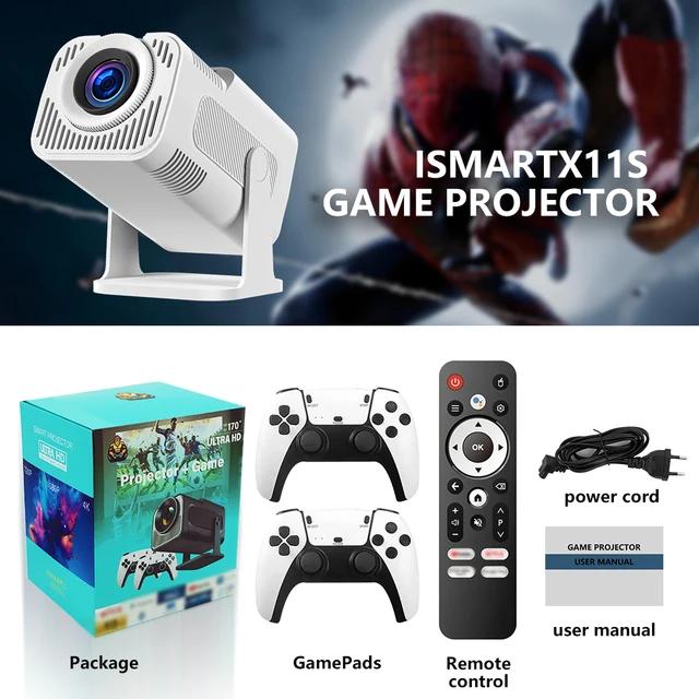 Best Price HY320 Mini LCD Smart 1080p 720p Home Android 11 Smart Projector 4k Full HD 2+16GB Projector Portable Screen Video