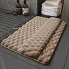 Memory Foam Bathroom Mat - Upgraded with Backrest and Flange Color