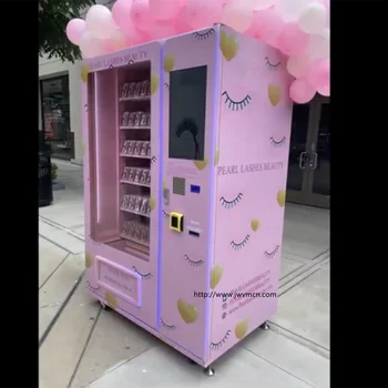 Fashion Design Pink Beauty Make Up Vending Machines Top Sales Eyelashes  Cosmetic Make Up Vending Machine With Ads Touch Screen - Buy Fashion Design  Pink Beauty Make Up Vending Machines Top Sales Eyelashes Cosmetic Make Up  Vending