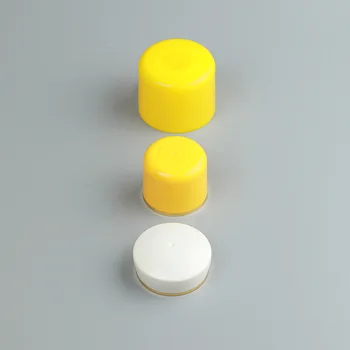 24mm 30mm Plastic Double Layer Screw Cap Leak-Proof for Shampoo Conditioner Bottles for Cosmetic Packaging in Beauty Industry