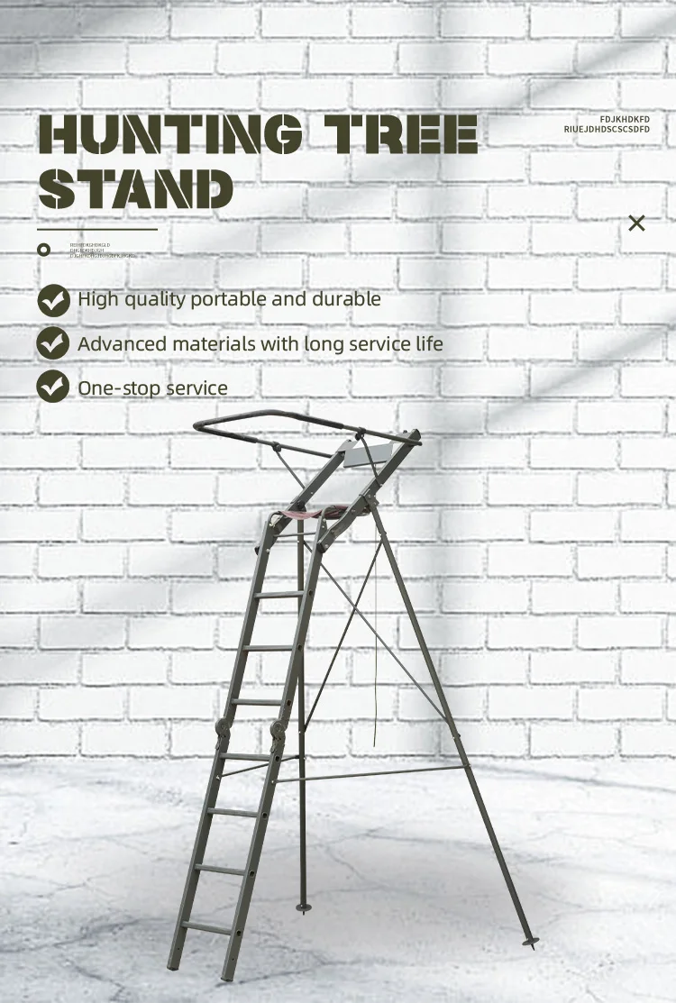 Hunting Tree Stand Tripod Hunting Ladder Deer Hunting Hang Tree Seat